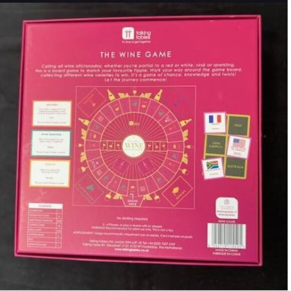 The Wine Game by Talking Tables from Anthropologie – New - Picture 4 of 7